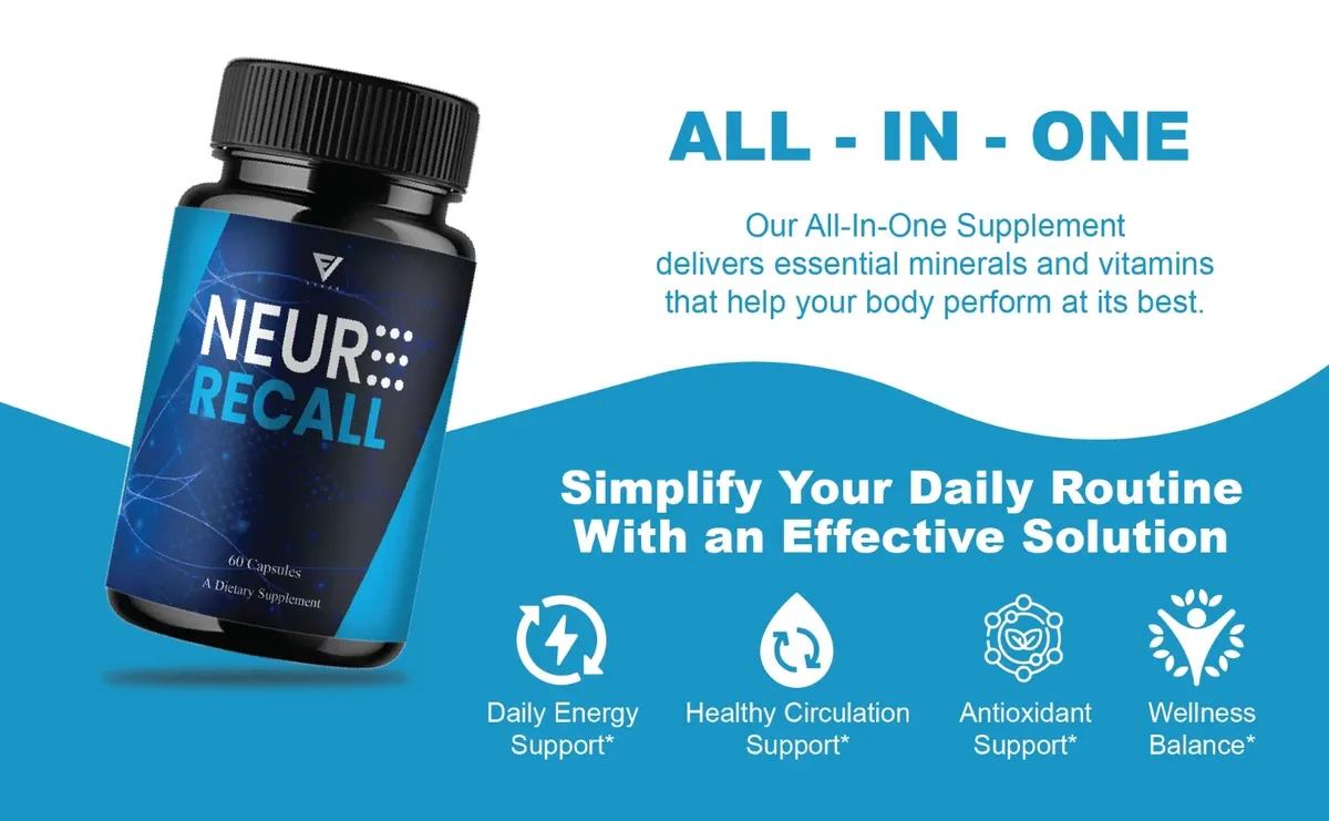 Brand marketing graphic: one supplement, multiple benefits